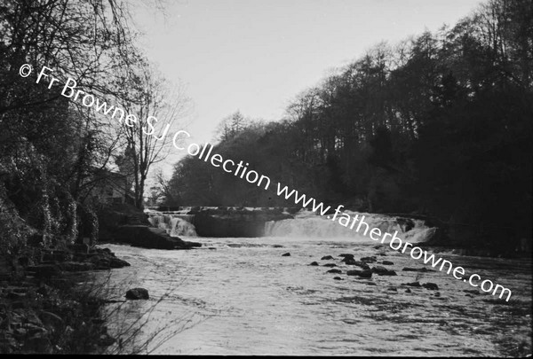 RIVER LIFFEY WEIR AT LEIXLIP (FILTERTEST)